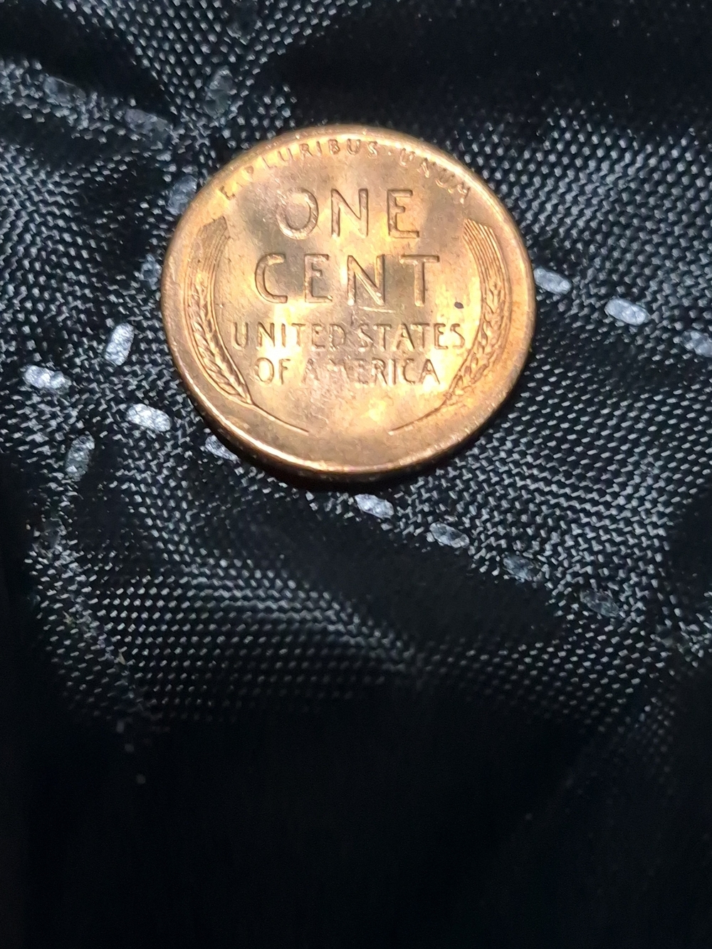 1946 S Uncirculated Wheat-back Mint Error "Filled Die" Revese